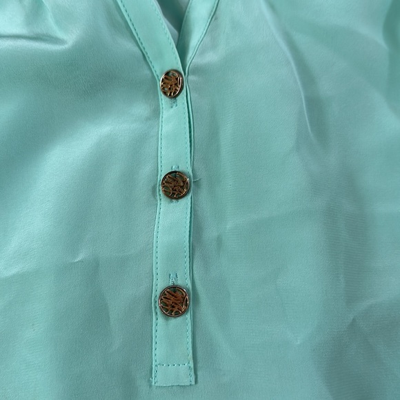 Lilly Pulitzer Sleeveless Silk Top - Mint - XS - Picture 5 of 7